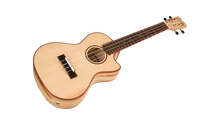 Load image into Gallery viewer, Cordoba Spruce/Spalted Maple Tenor Electric Ukulele 24T-CE